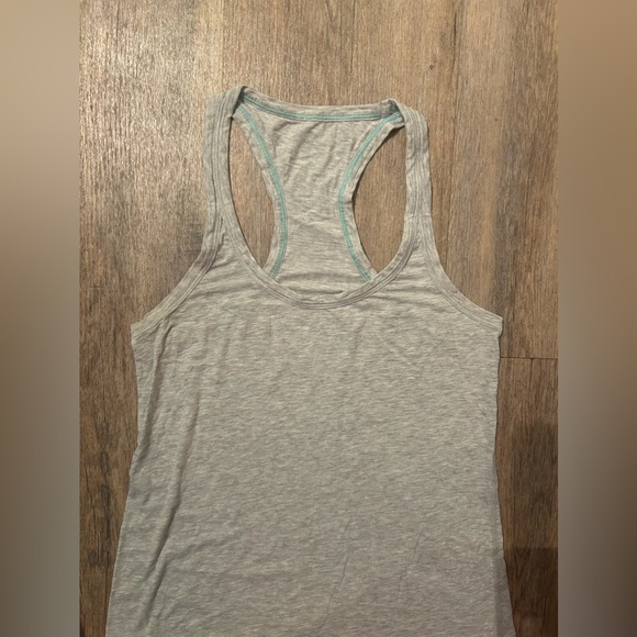 Lululemon heather gray racerback tank - Picture 2 of 6